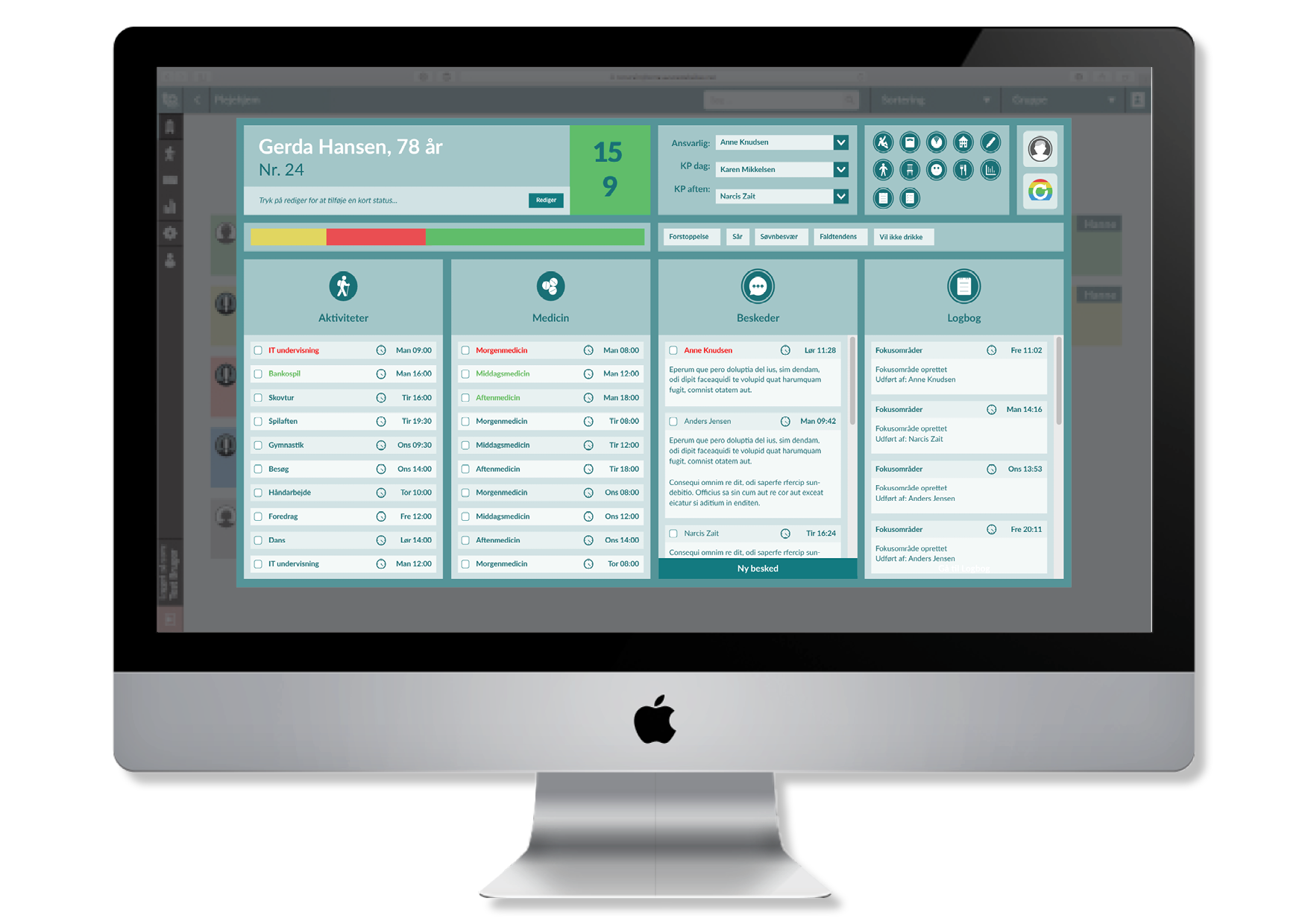 TO+ detailed client view